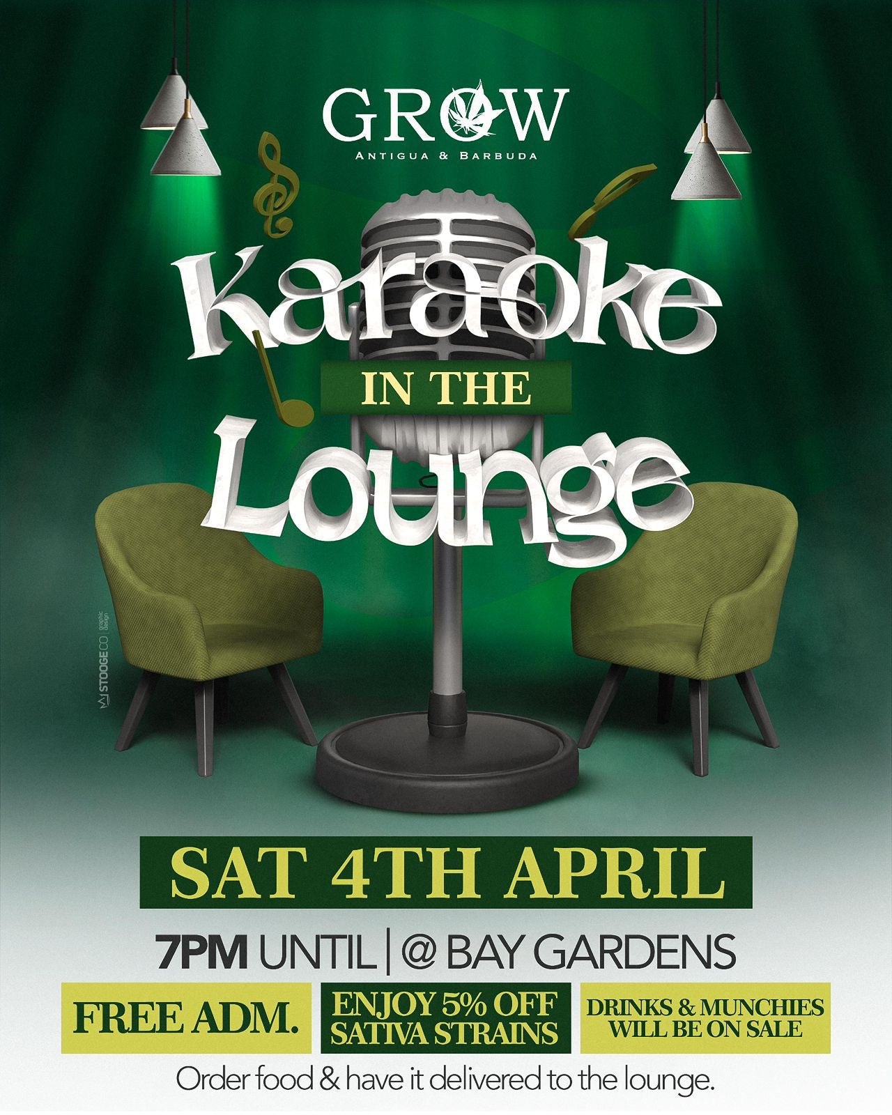 Karaoke in the Lounge