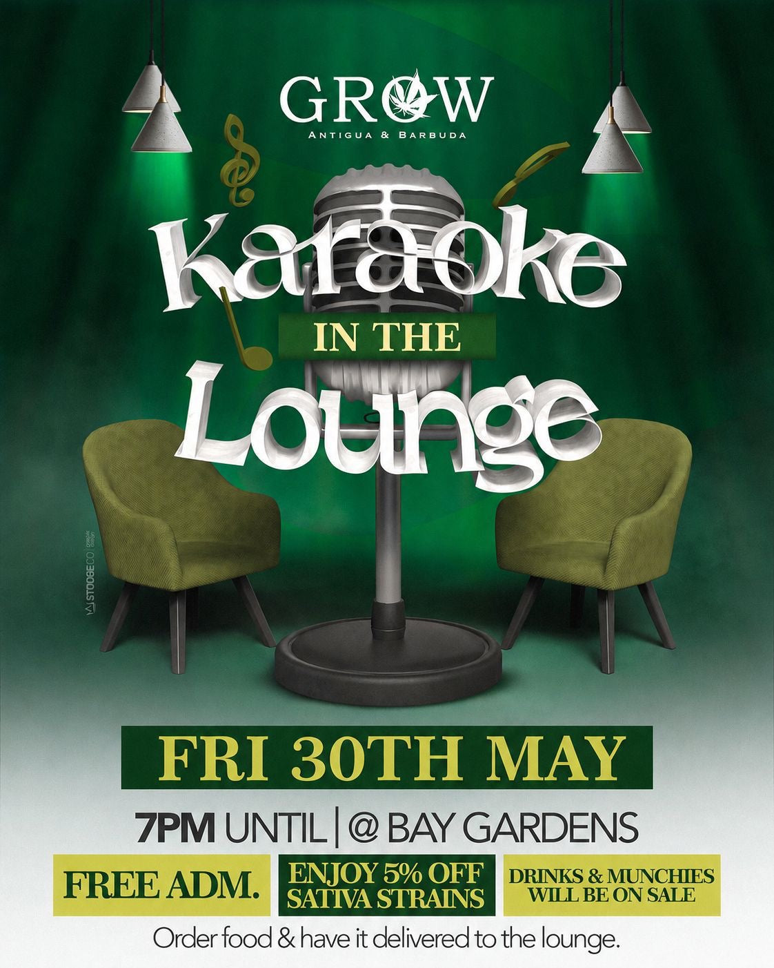 Karaoke in the Lounge