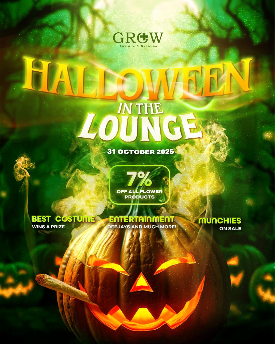 HALLOWEEN IN THE LOUNGE