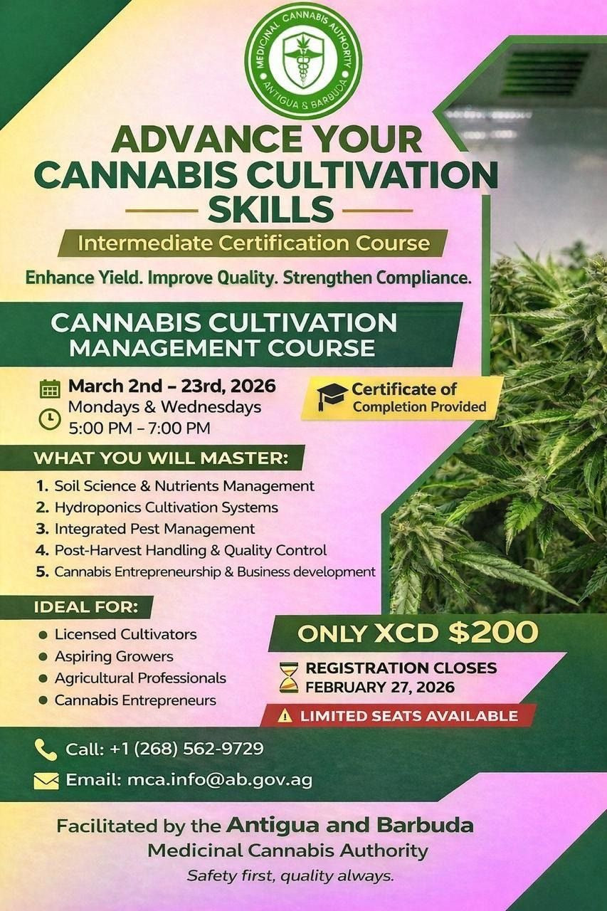 Cannabis Cultivation Management Course