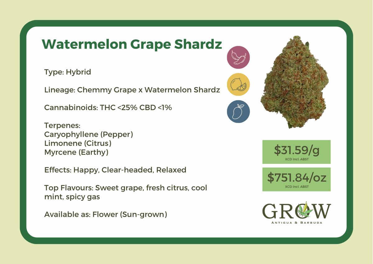 Watermelon Grape Shardz Flower