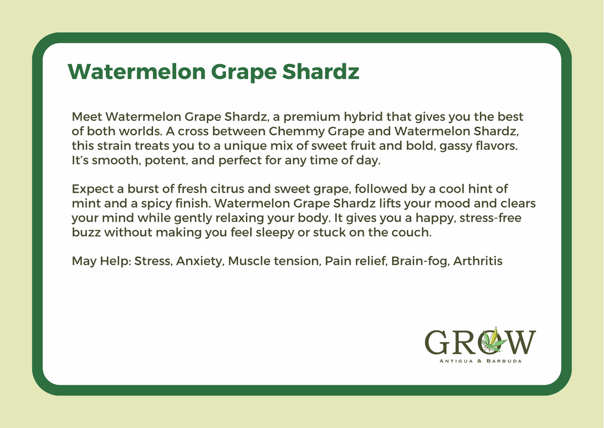 Watermelon Grape Shardz Flower