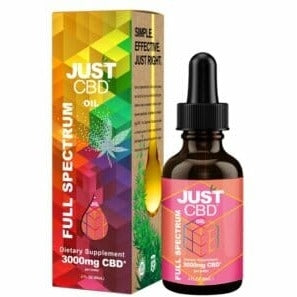 JustCBD Full-Spectrum CBD Oil