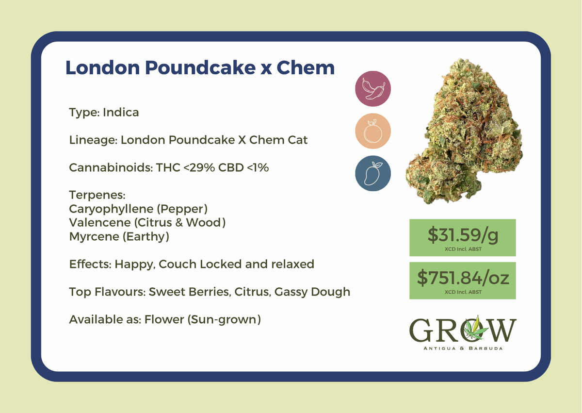 London Poundcake x CHEM Flower