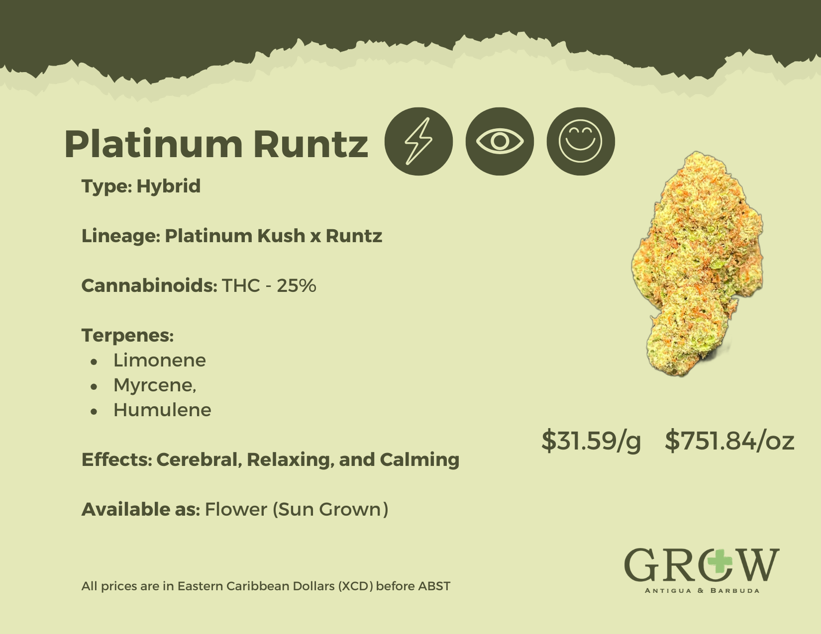 Platinum Runtz Flower