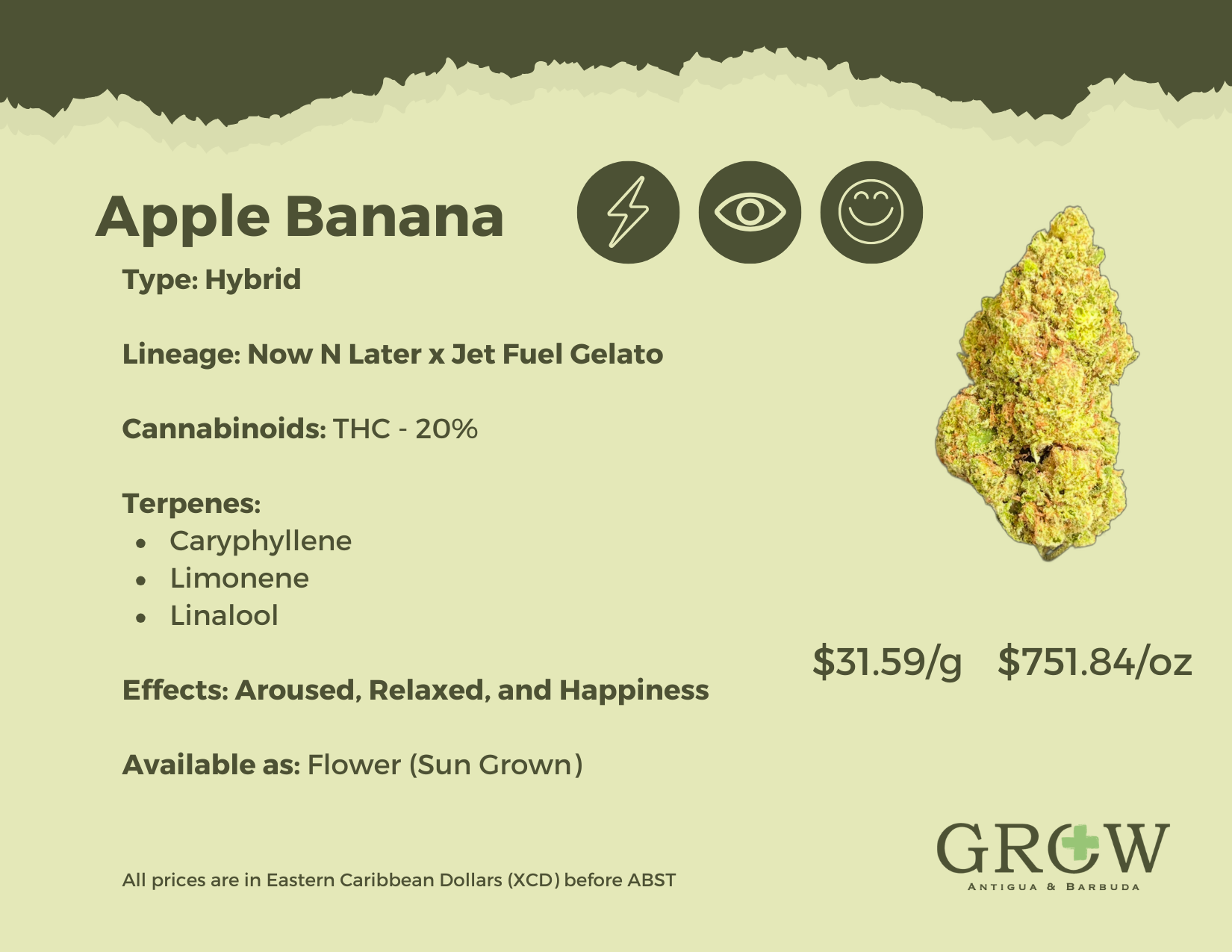 Apples & Bananas Flower