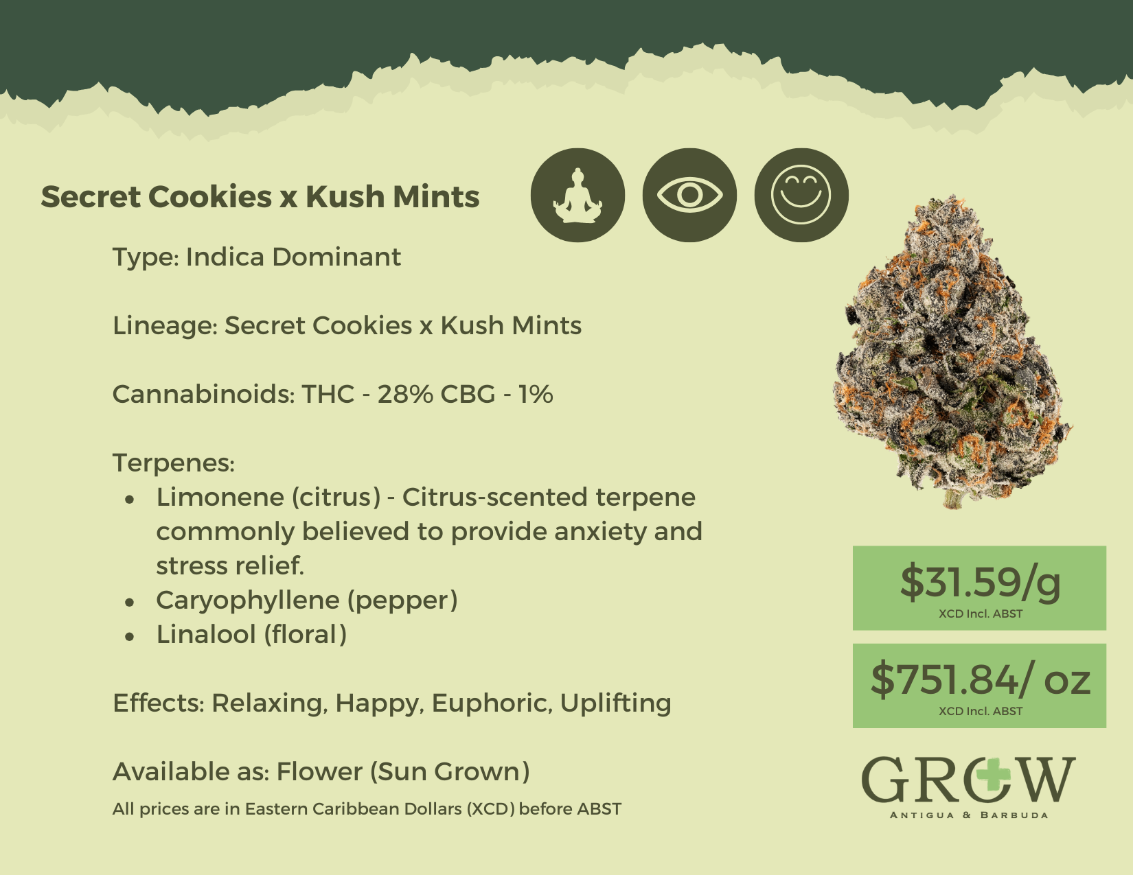 Secret Cookies x Kush Mints Flower