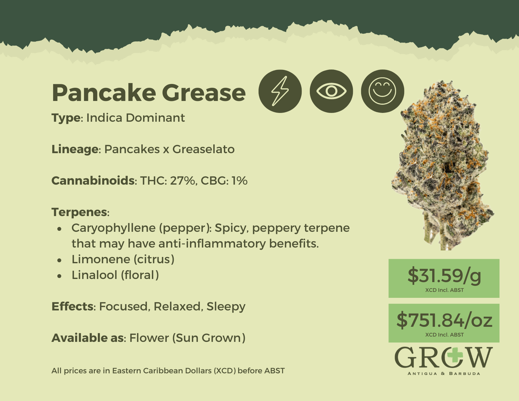 Pancake Grease Flower