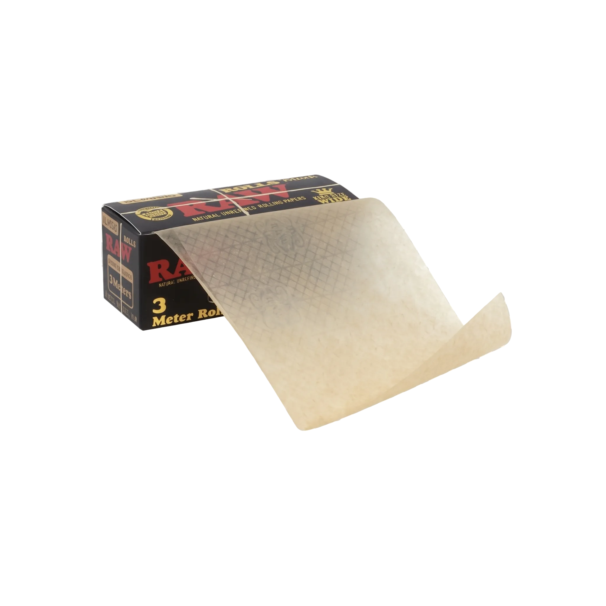 RAW BLACK King Size Roll